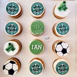 Custom Fondant  Cupcakes (12)