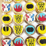 Custom Fondant  Cupcakes (12)